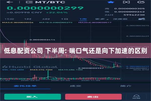 低息配资公司 下半周: 喘口气还是向下加速的区别