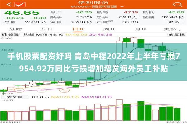 手机股票配资好吗 青岛中程2022年上半年亏损7954.92万同比亏损增加增发海外员工补贴