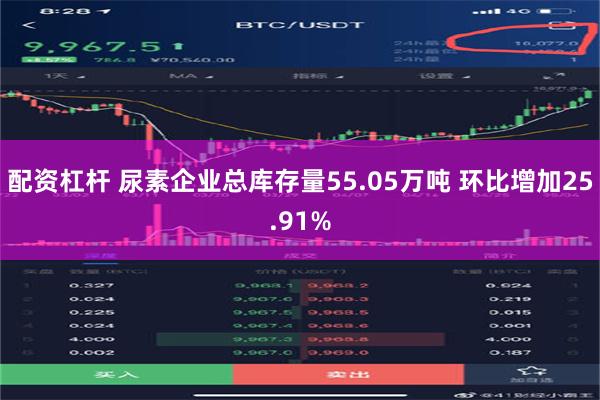 配资杠杆 尿素企业总库存量55.05万吨 环比增加25.91%