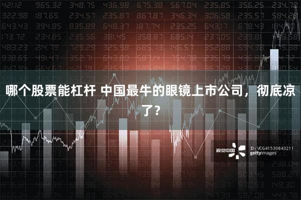 哪个股票能杠杆 中国最牛的眼镜上市公司，彻底凉了？